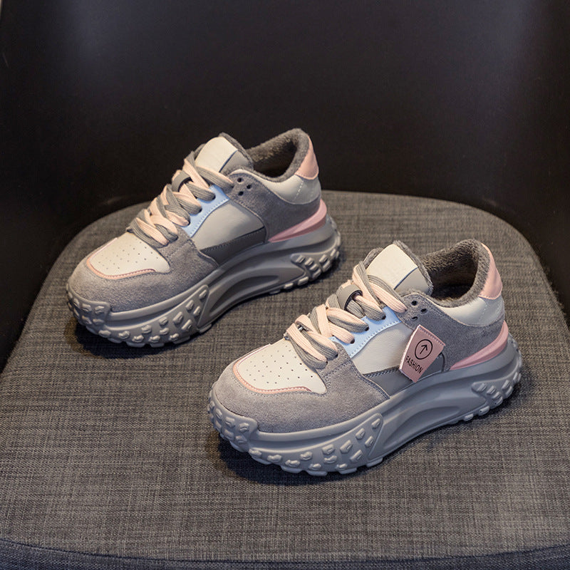 Women's Dad Korean Fashion Trendy Platform Women's Sports Shoes