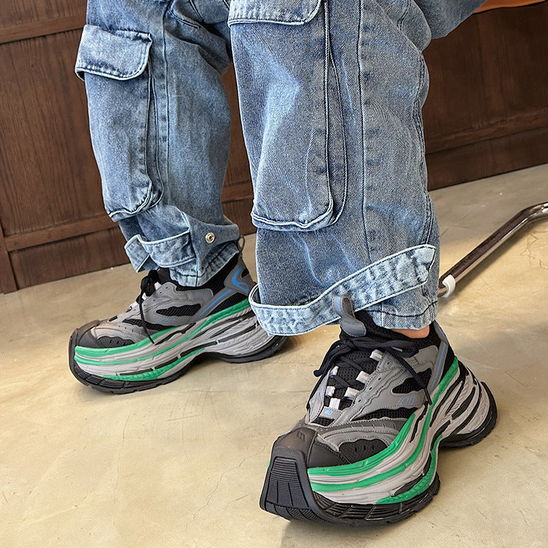 Men's & Women's Breathable Fried Street Fashion Comfortable Couple Men's Sports Shoes
