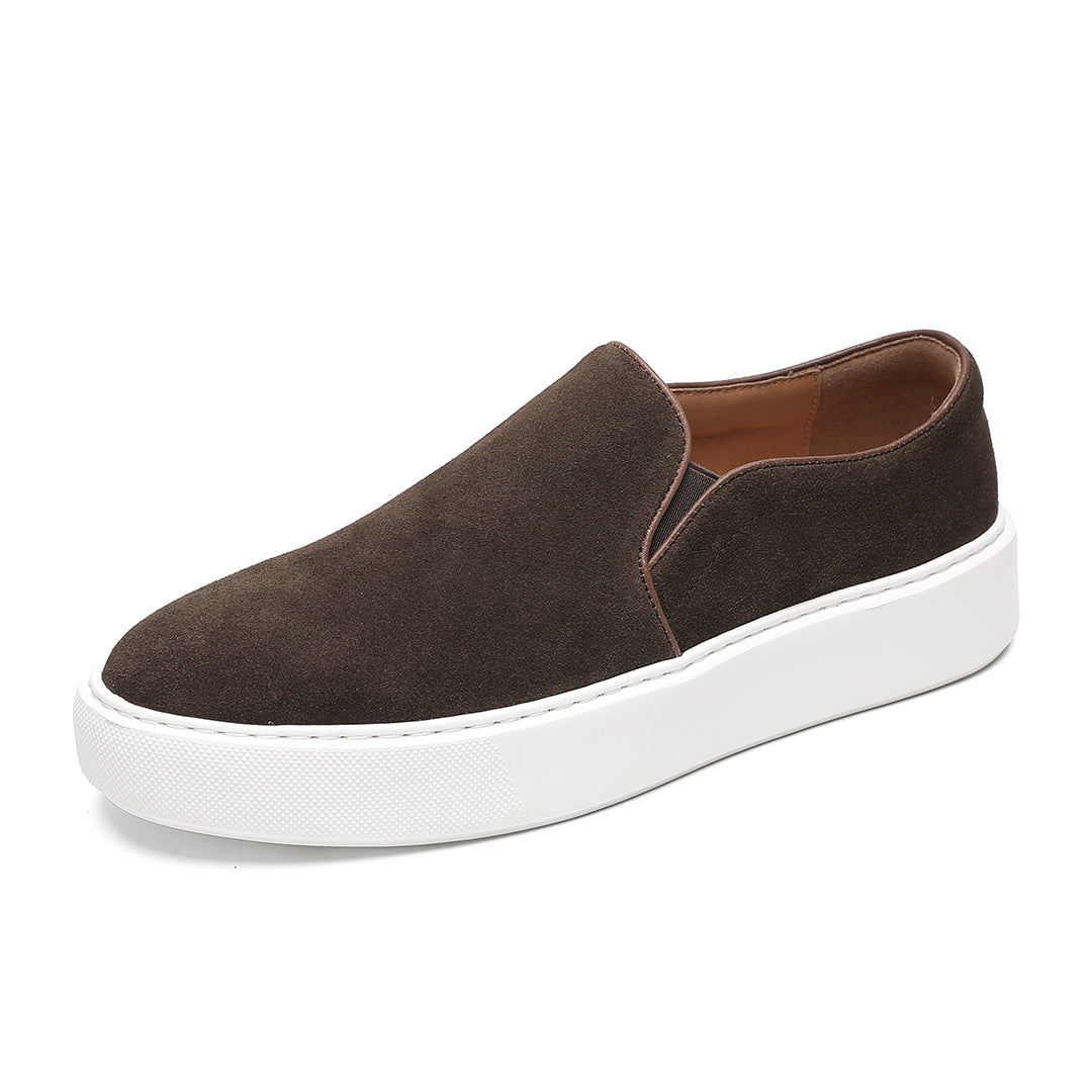 Men's Bow Long Dream Slip-on Lightweight Spring Platform Lazy Men's Casual Shoes