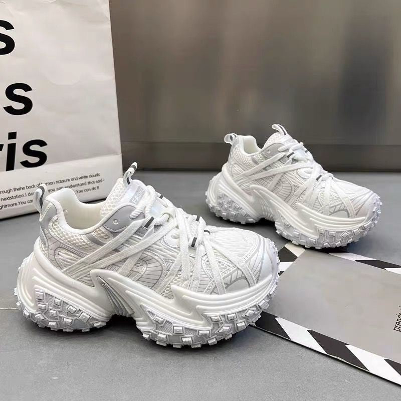 Women's Platform Dad Trendy Summer Autumn Style Height Women's Sports Shoes
