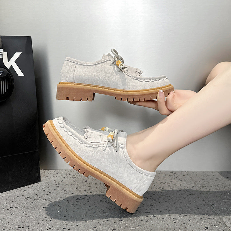 Women's & Men's Platform Martin British Style Genuine Spring Flow Su Boots