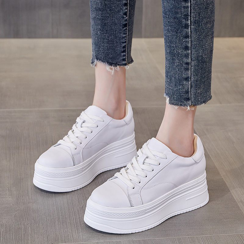 Women's Sole Heightened Easy Wear Female Platform Men's Shoes