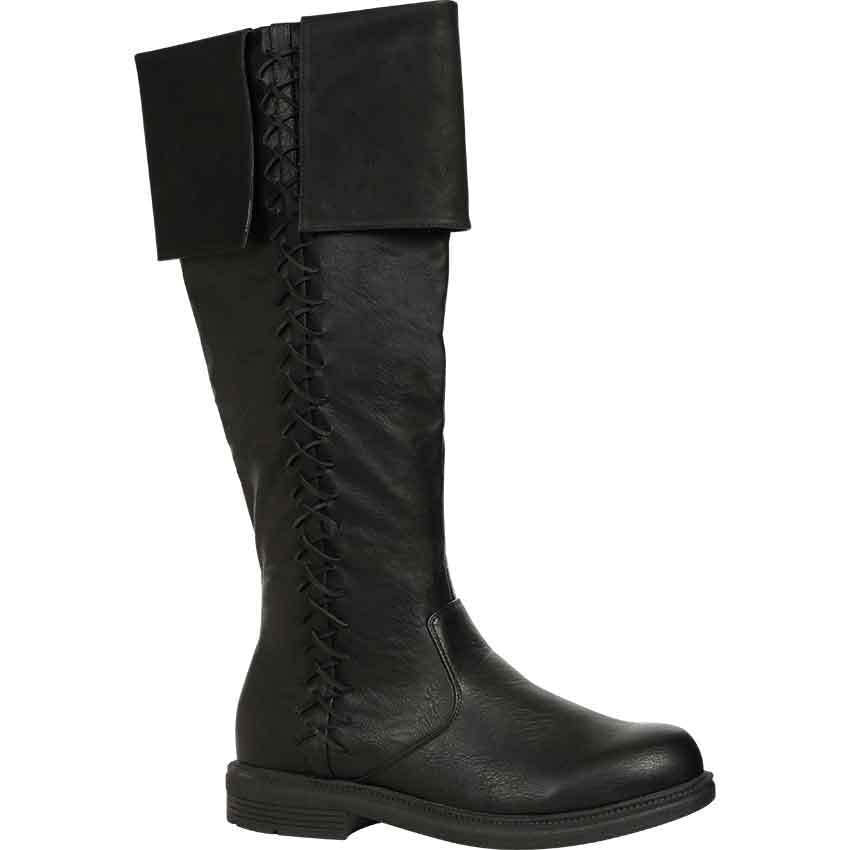 Men's Retro Medieval Nordic Viking Large Size Bart Men's Leather Boots