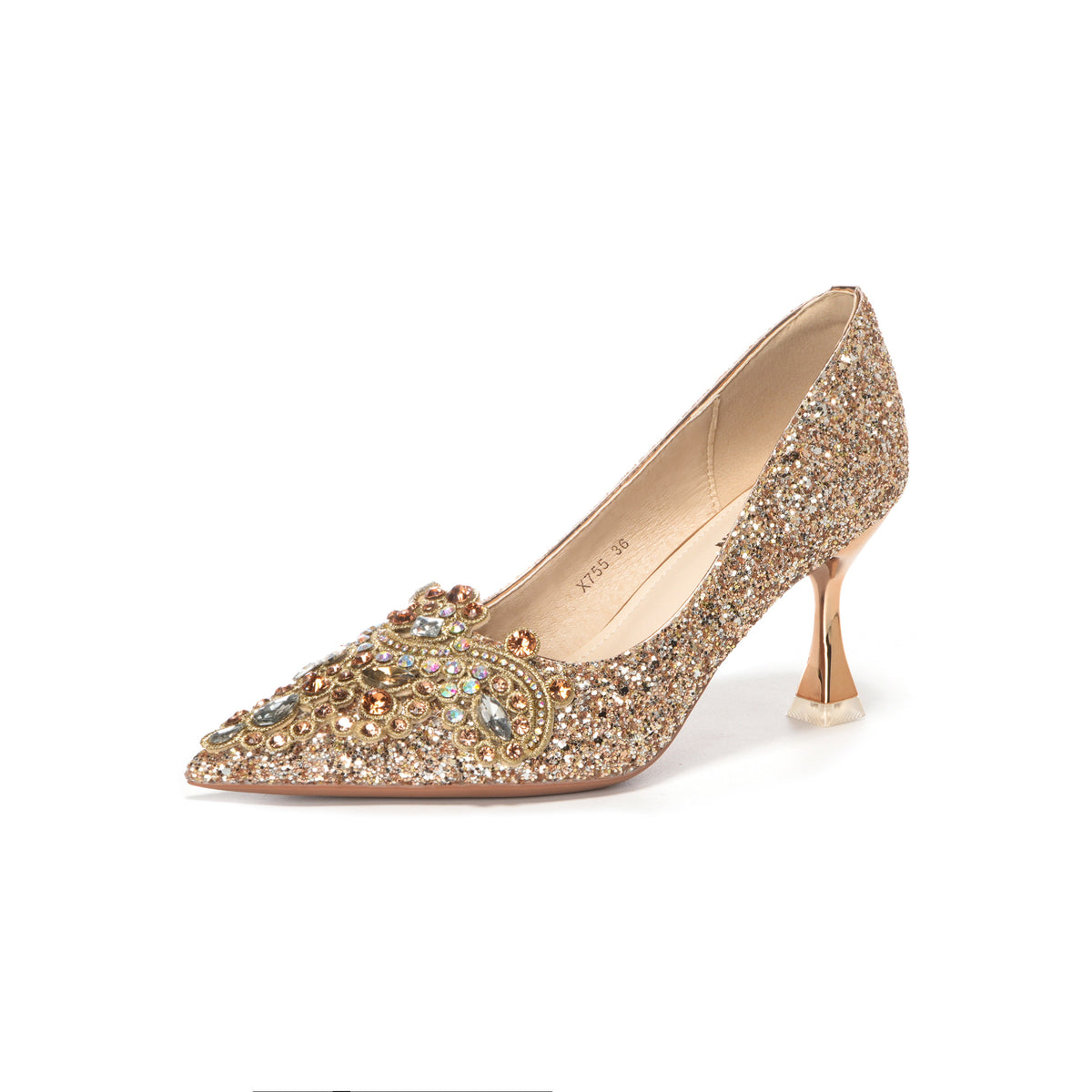 Rhinestone High Wedding High-grade Bridesmaid Not Tired Feet Bridal Heels