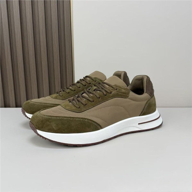 Stylish Men's Tide Business Suede Lightweight Men's Sports Shoes