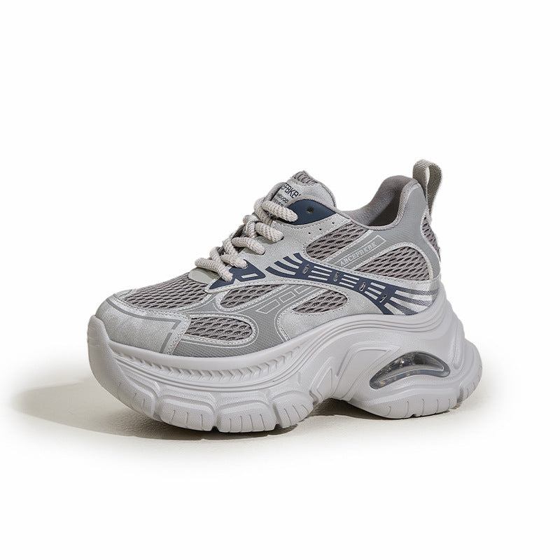 Women's Platform Dad Fashion Air Cushion Hidden Women's Sports Shoes
