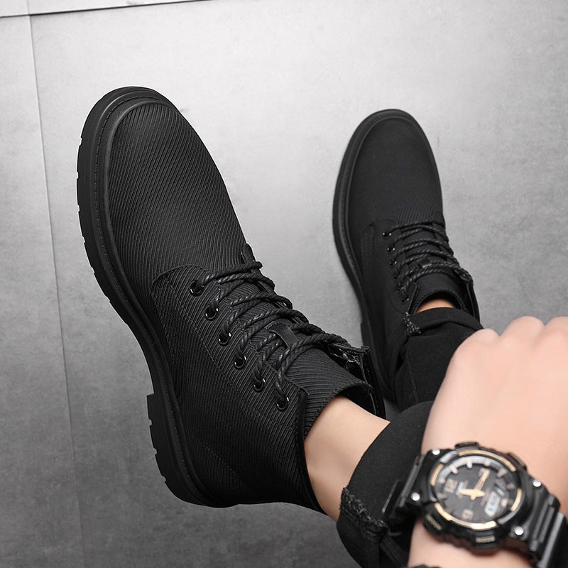 Men's Breathable Male Ankle Trend Fashion Trendy Men's Shoes