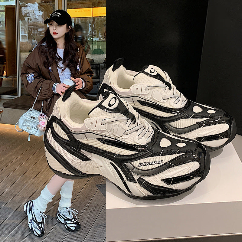 Second Generation Dad Spring Thick Sole Sneakers