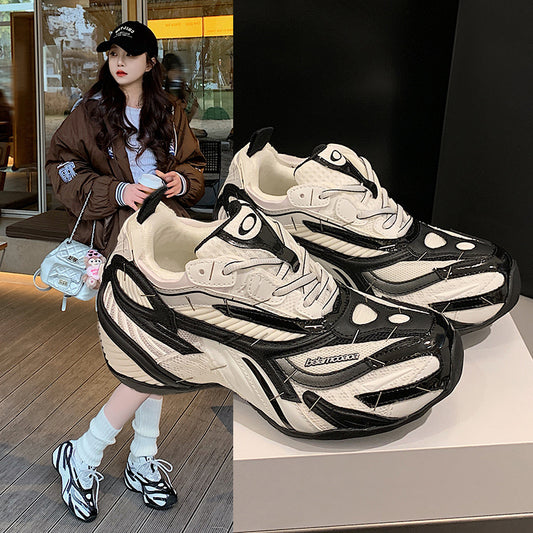 Second Generation Dad Spring Thick Sole Sneakers