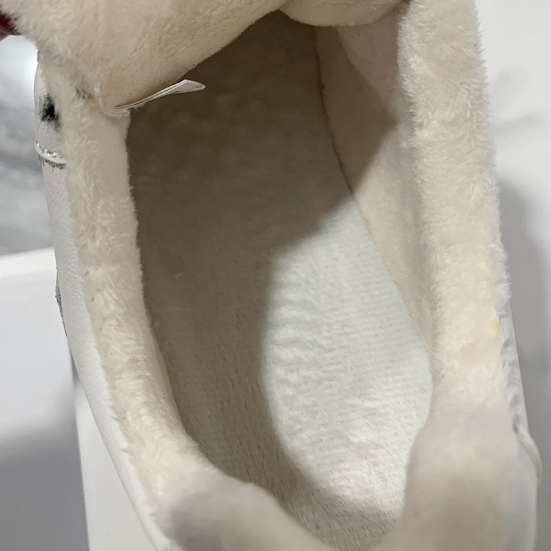 Women's Height Increasing Insole Fleece-lined Clunky Small Fashion Casual Shoes