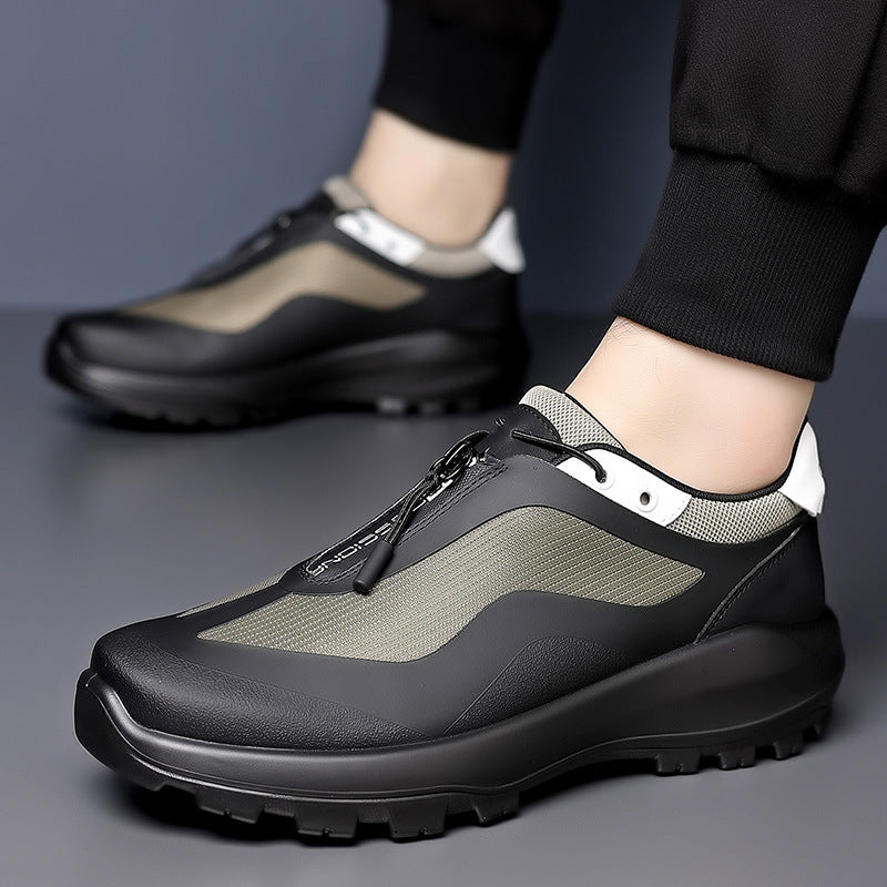 Men's Luxury High Quality Ice Silk Cloth Breathable Outdoor Mountaineering Men's Sports Shoes
