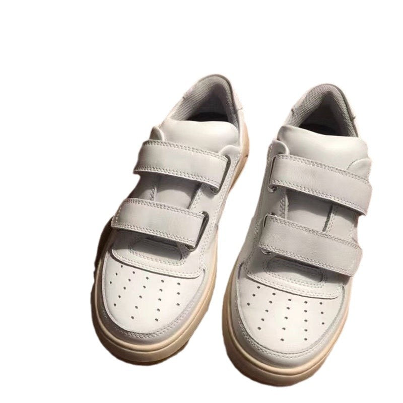 Women's Face White For Genuine Skate Cowhide Sports Casual Shoes