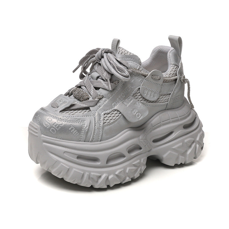 Bottom Height Increasing Insole Dad Female Sports Casual Shoes