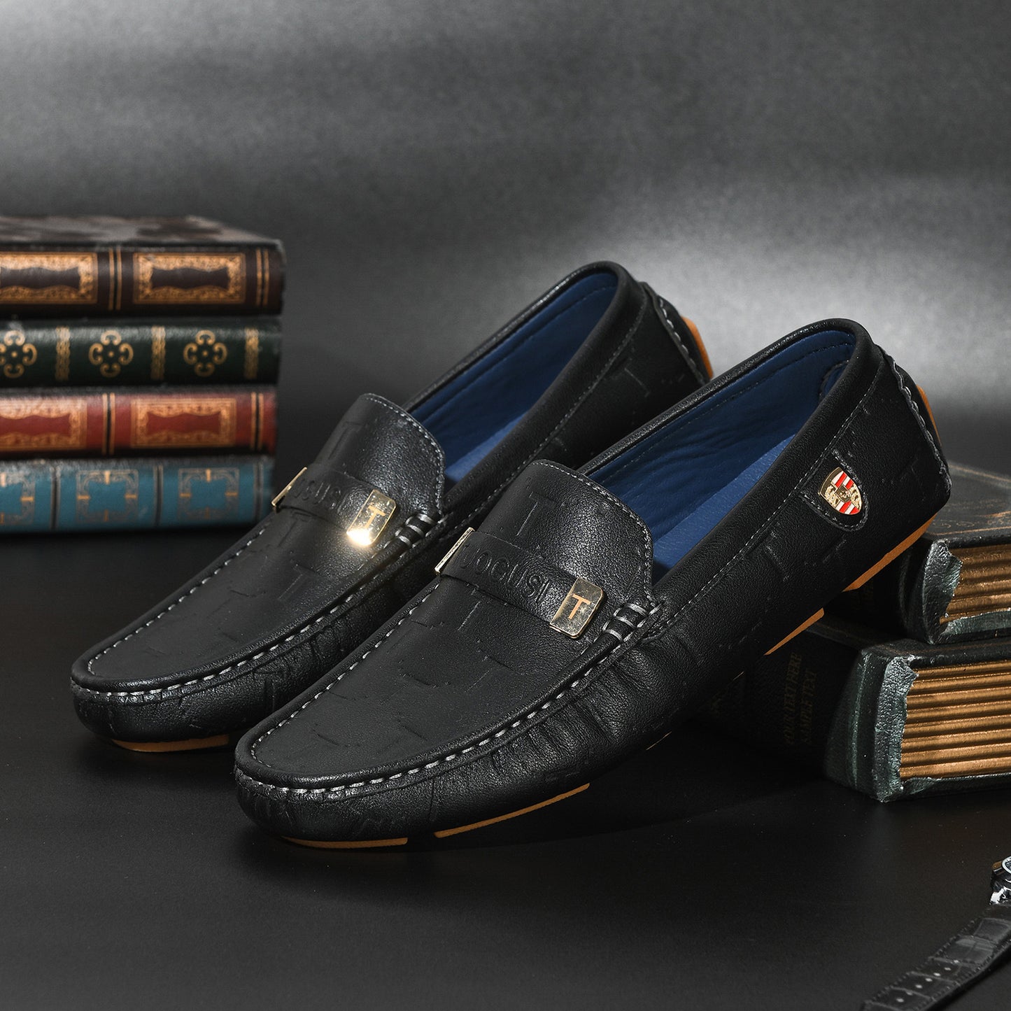 Men's Broadcast Genuine Doug Trendy Korean Slip-on Men's Casual Shoes