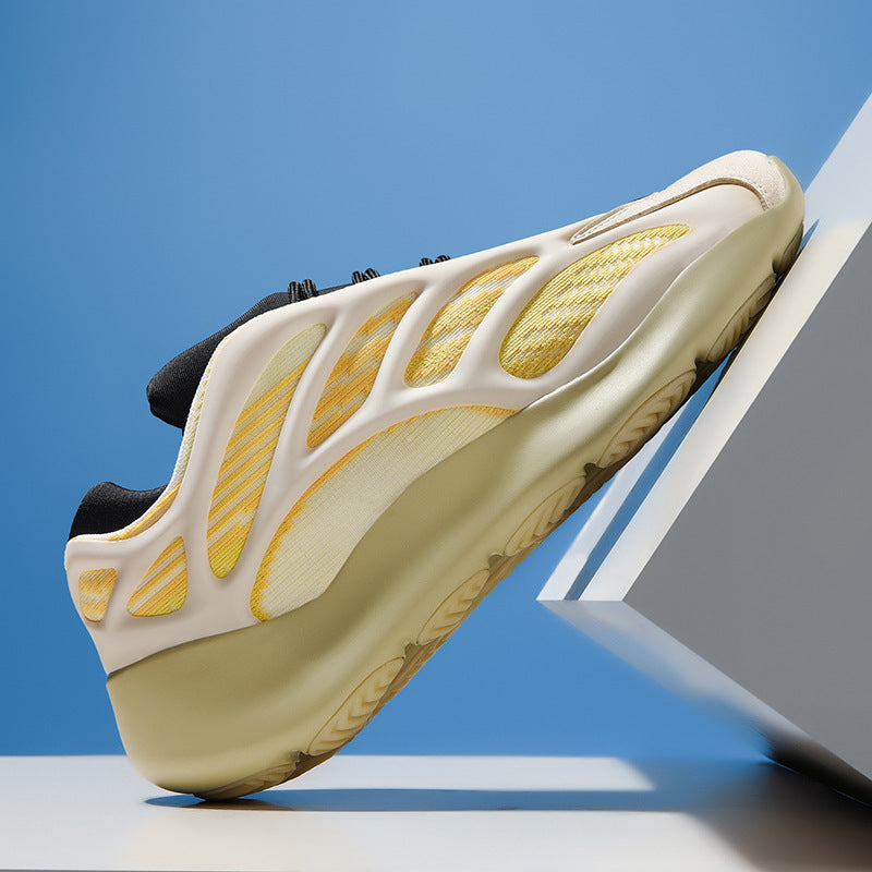 Men's Coconut Spring Daddy Tide Luminous Leisure Men's Sports Shoes