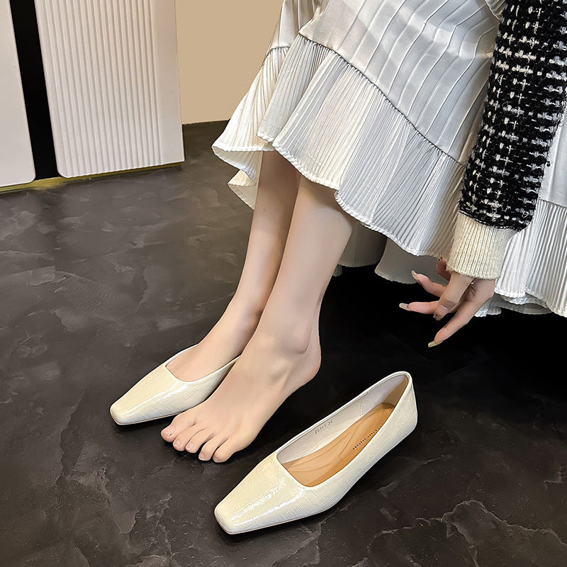 Women's Toe Flat Bottom Do Not Wear Feet Women's Fashion Shoes