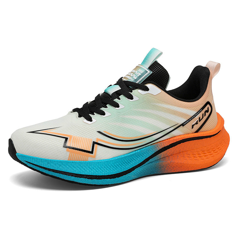 Men's Waterproof Friction Sound Green Less Popcorn Soft Bottom Men's Shoes