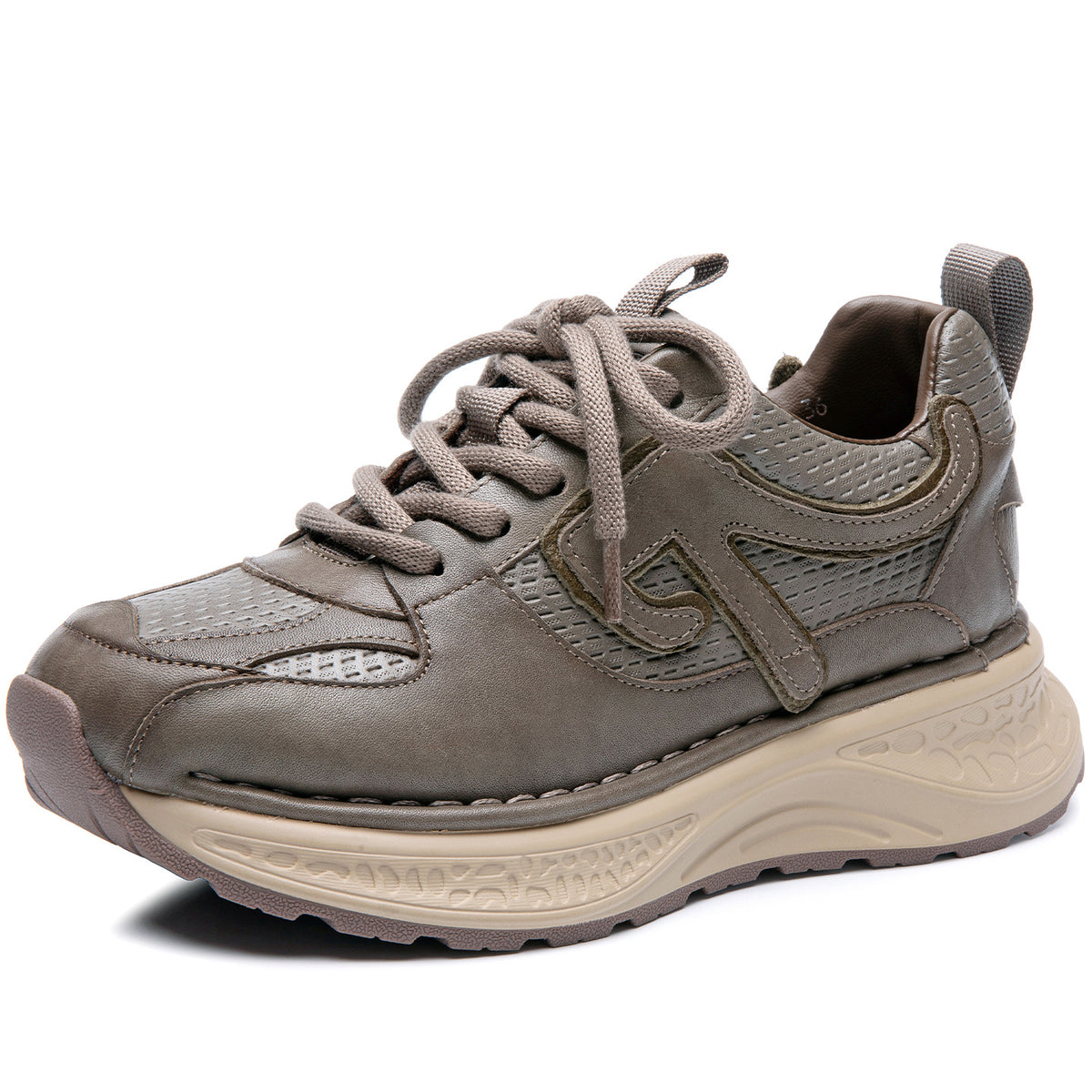Women's Platform Dad Autumn Fashion Retro Lace Up Comfortable Lightweight Women's Sports Shoes