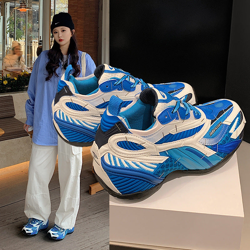 Second Generation Dad Spring Thick Sole Sneakers