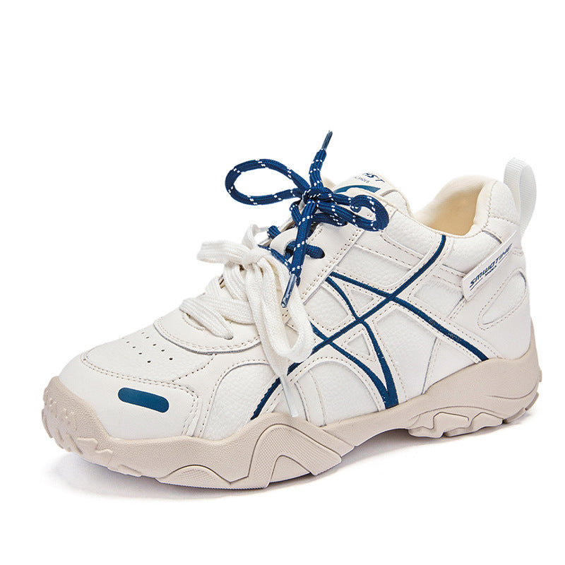 Women's German Training Inner Height Increase High Long Not Tired Sports Casual Shoes