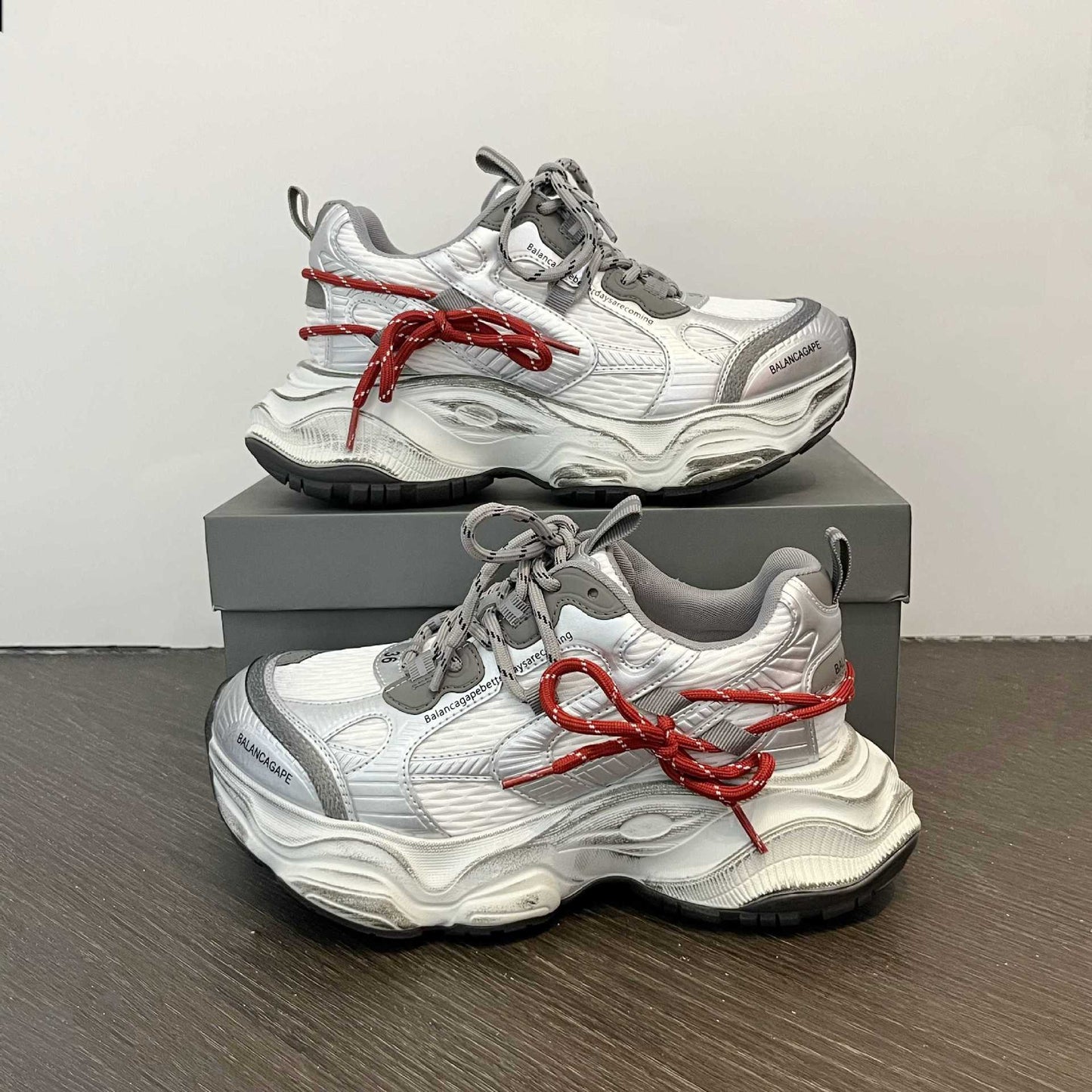 Women's Spring Clunky High Platform Daily Street Women's Shoes