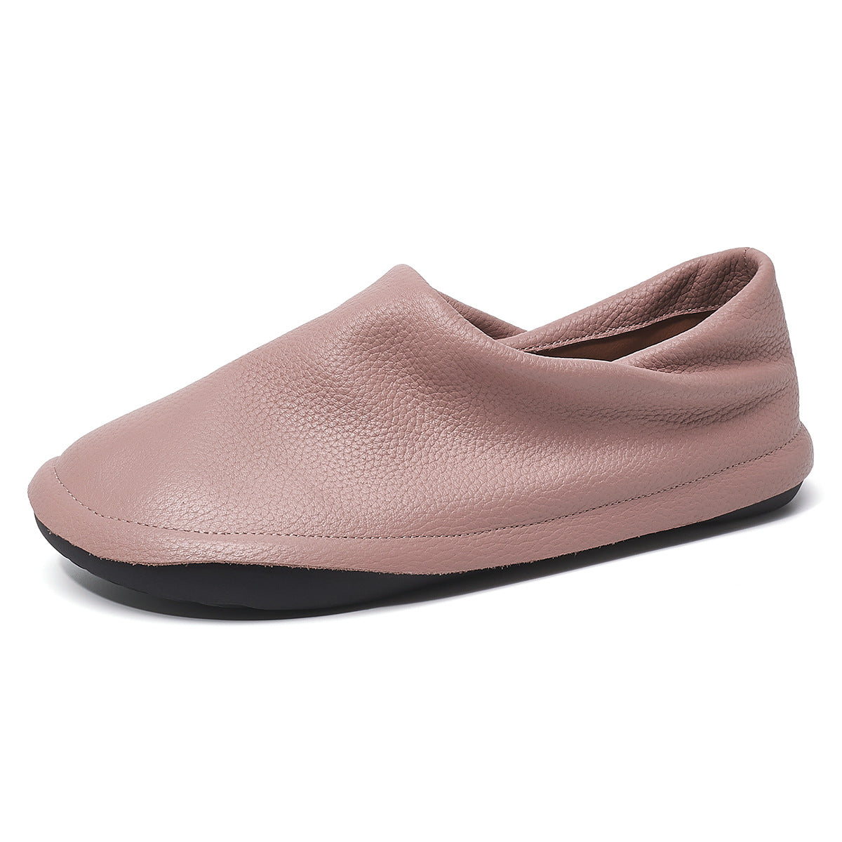 Women's Soft Grandma Early Spring Mom First Layer Cowhide Women's Fashion Shoes