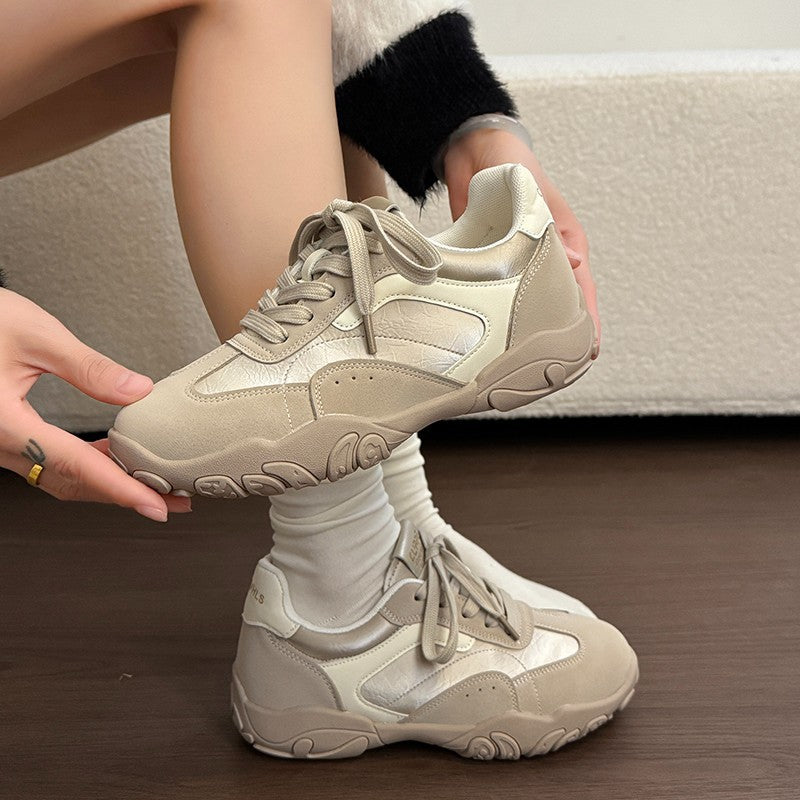 Women's Hidden Platform German Training Cortez Dad Heels