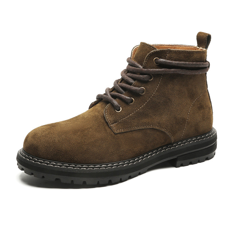 Retro Fashion Suede Joker Martin Style Boots