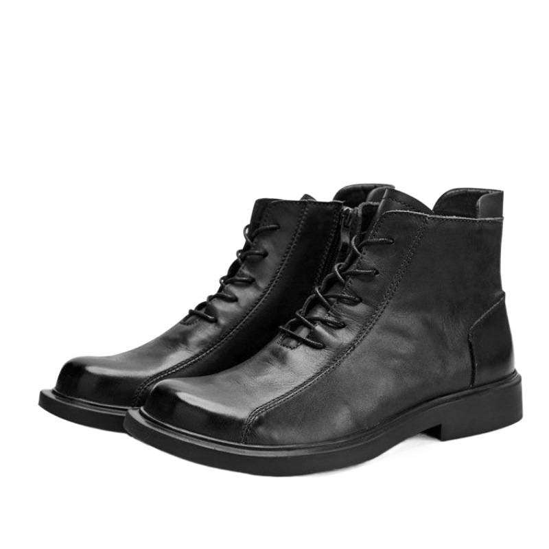 Men's High Top Wild Round Toe Outdoor Veet Boots