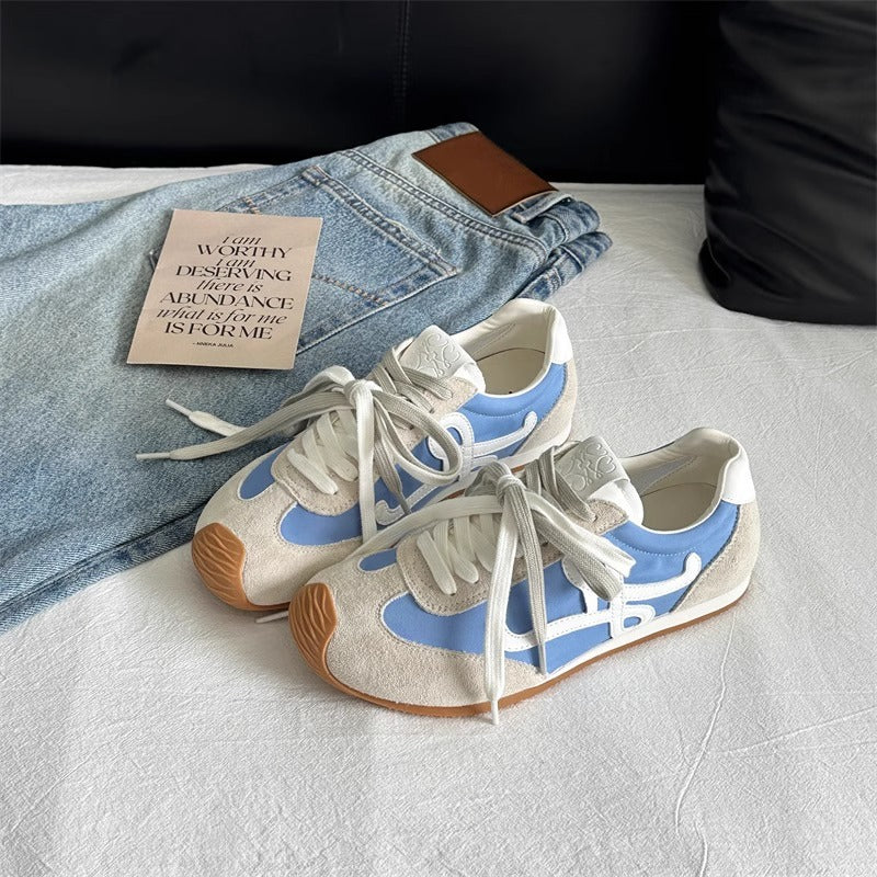 Women's Genuine Version Height Increasing Insole Small Breathable German Training Fashionable Women's Sports Shoes