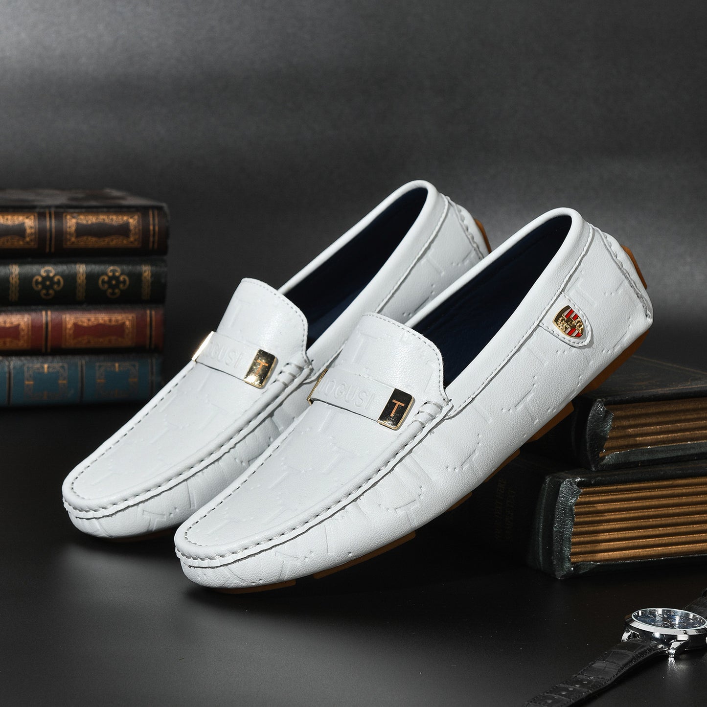 Men's Broadcast Genuine Doug Trendy Korean Slip-on Men's Casual Shoes