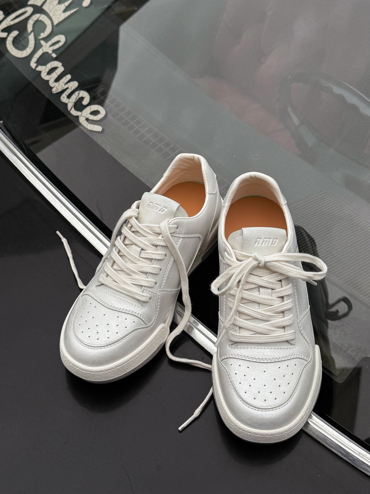 Women's Thin Bottom White Fashionable Versatile Sports Women's Casual Shoes