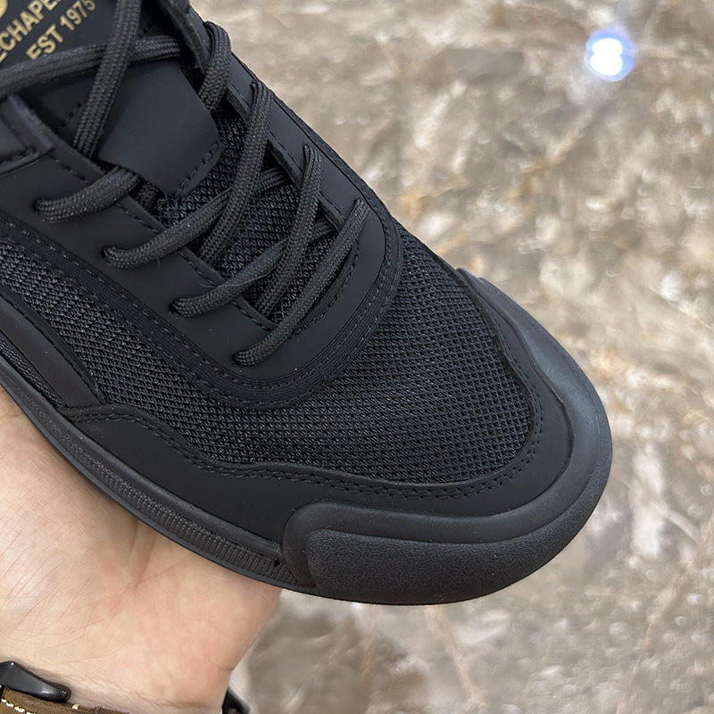Men's Summer Breathable Woven Surface Soft Bottom Portable Sneakers