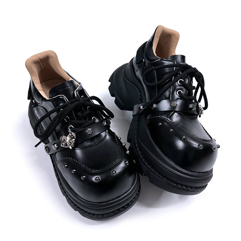 Women's Cool Hot Style Retro Daddy Thick Bottom Increased Women's Fashion Shoes
