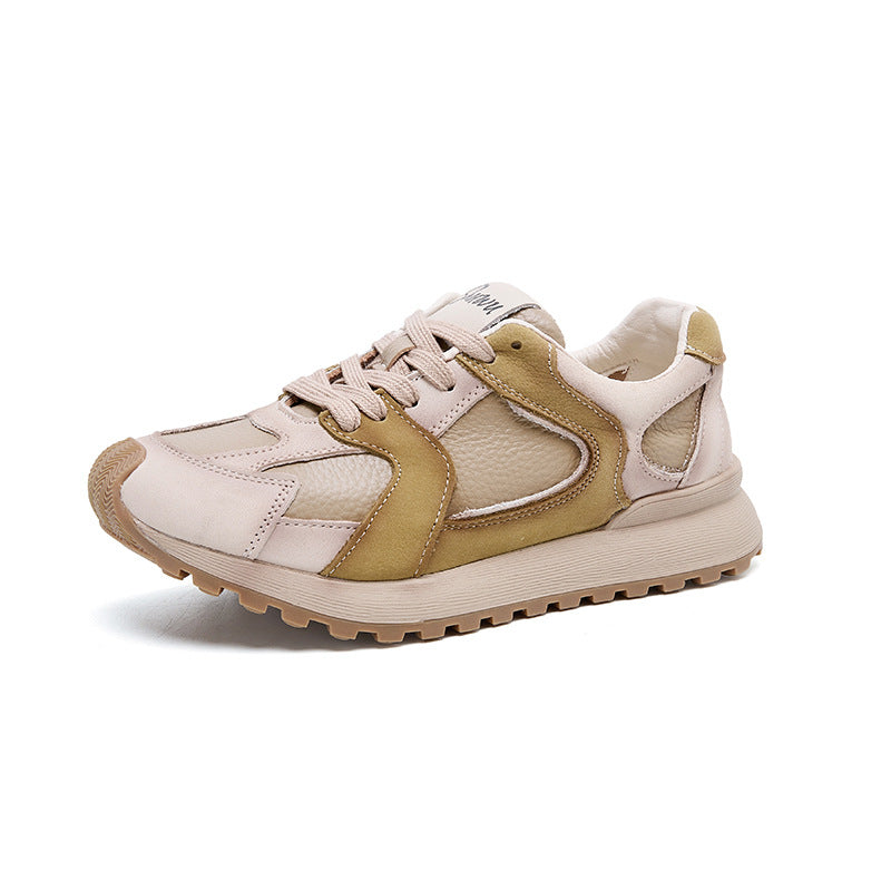 Women's Genuine Assorted Colors Low Flats Cotton Full Grain Cow Leisure Heels