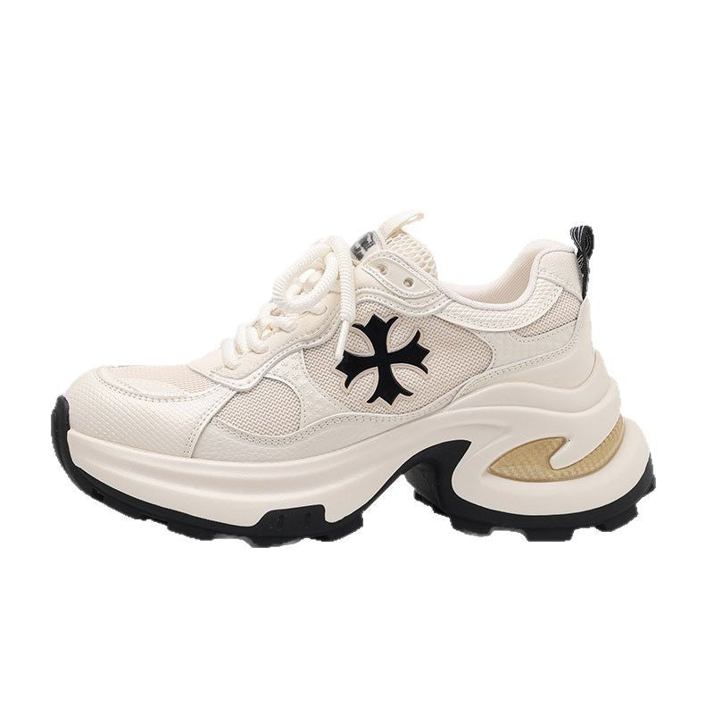 Women's Raise The Bottom Dad Spring Mesh Breathable Sneakers