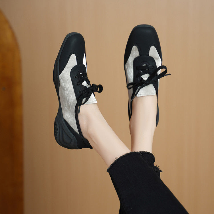 Women's Sheepskin Pumps Spring Thick Mary Jane German Women's Fashion Shoes