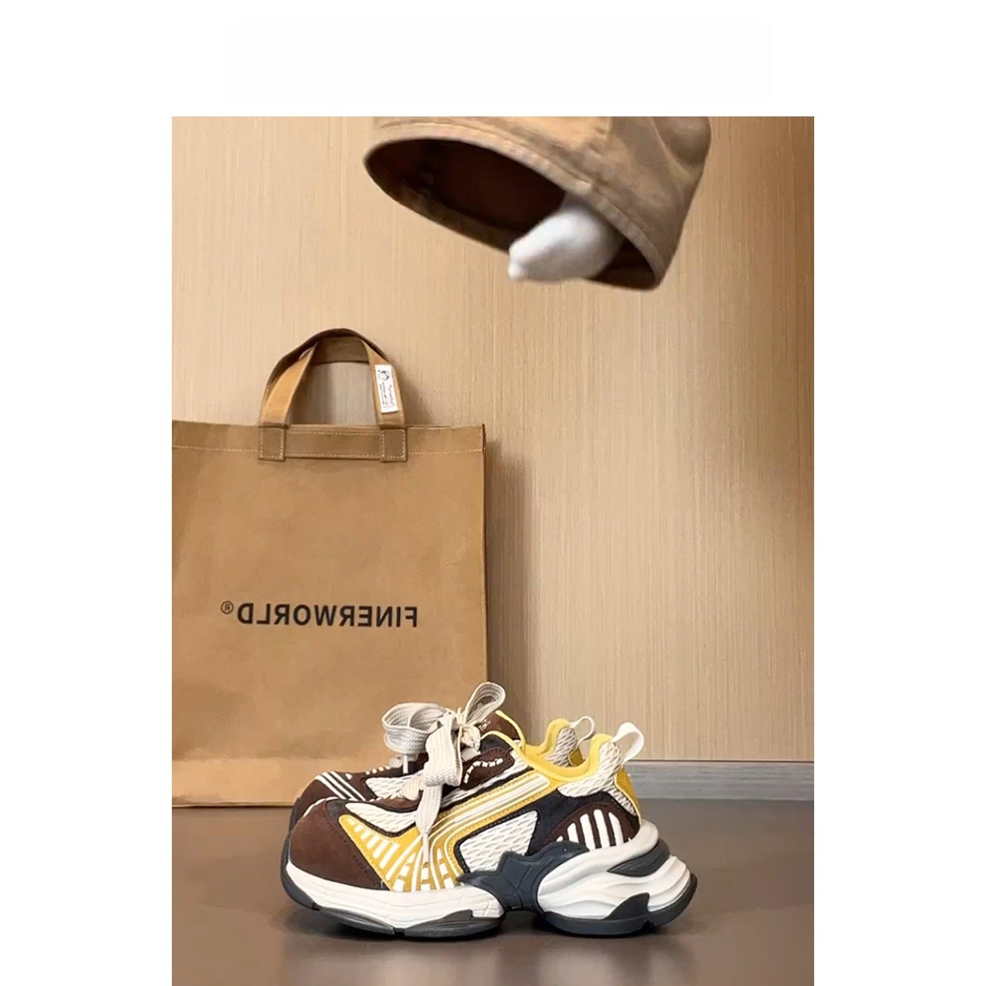 Women's Retro Platform Dad Fashionable Breathable Women's Sports Shoes