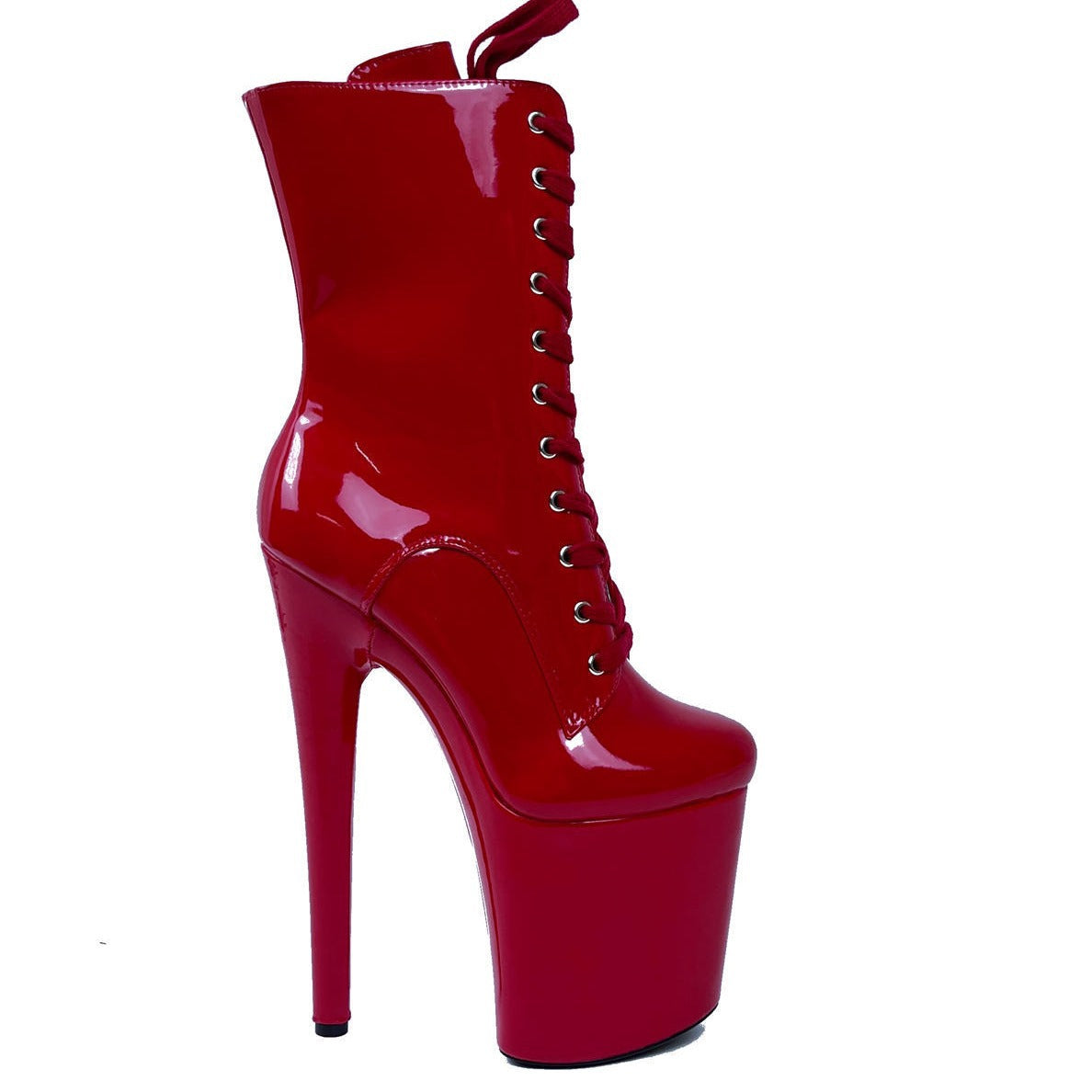 Plus Size Pole Dance Super High Knight Nightclub Women's Leather Boots