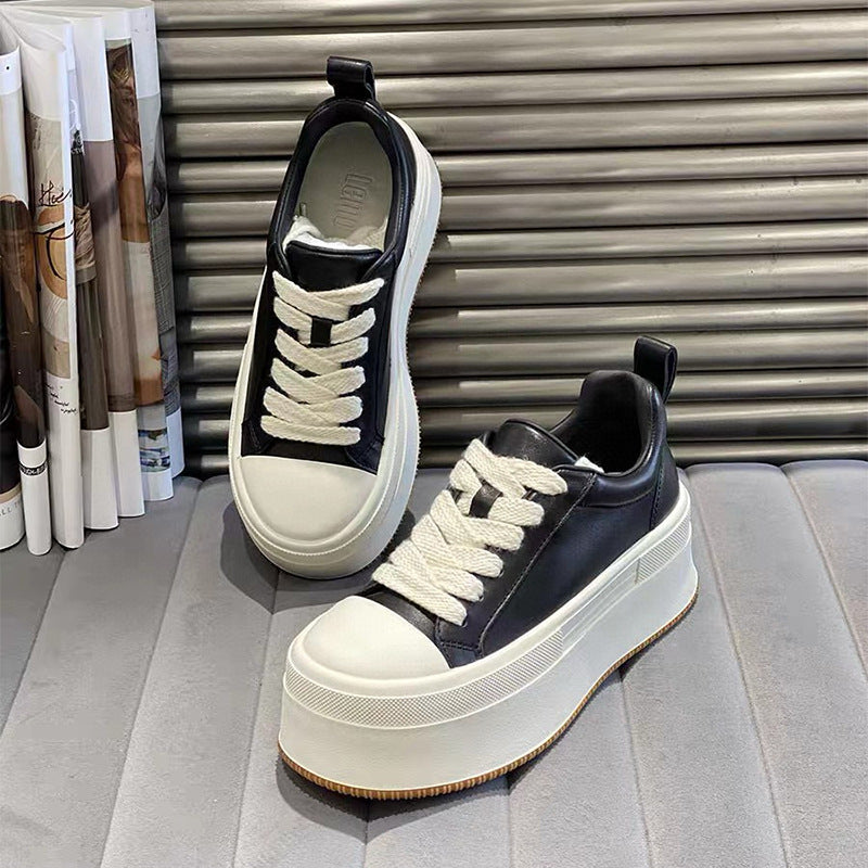 European Goods Spring Authentic Platform Heightened Easy Wear Fashion Casual Shoes
