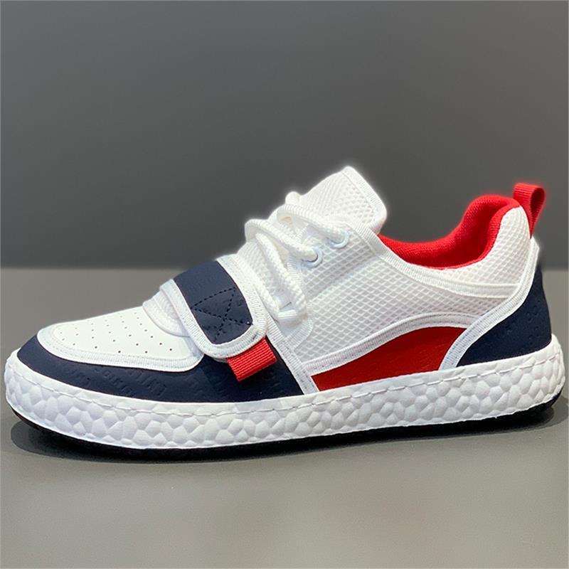 Men's Tide Breathable White Korean Trendy Fashion Joker Lightweight Men's Sports Shoes