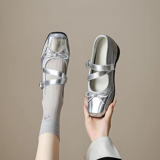 Women's Increasing Insole Mary Jane Classic Style Men's Shoes