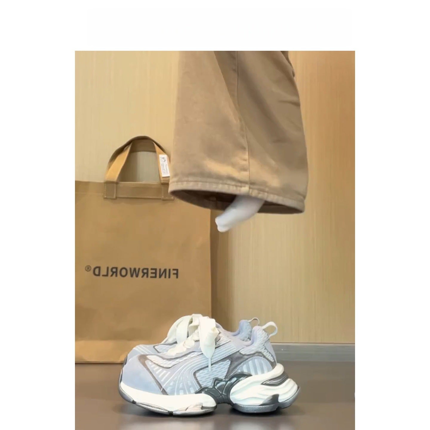 Women's Retro Platform Dad Fashionable Breathable Women's Sports Shoes