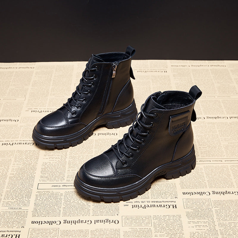 Women's Handsome Round Toe Martin Trendy Sweet Cool Boots