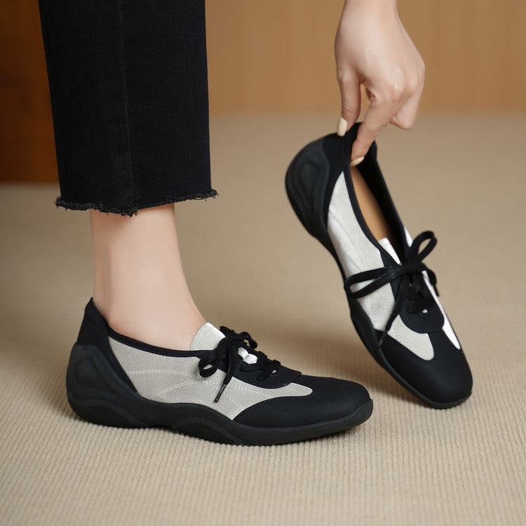 Women's Sheepskin Pumps Spring Thick Mary Jane German Women's Fashion Shoes