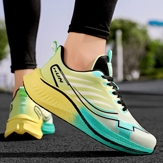 Men's Waterproof Friction Sound Green Less Popcorn Soft Bottom Men's Shoes