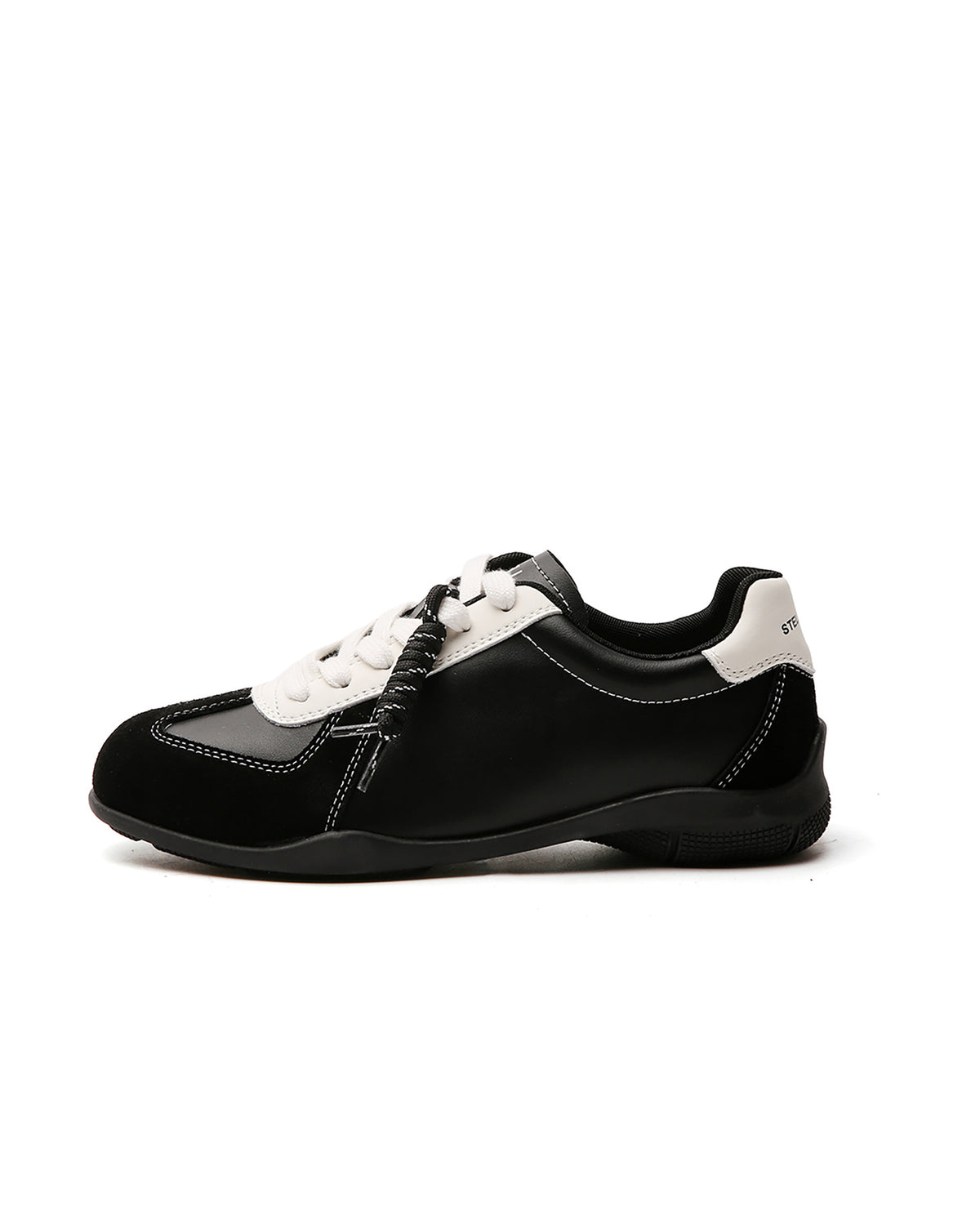 Women's Height Increasing Insole Genuine Lace Color Block Moral Training Autumn Women's Sports Shoes