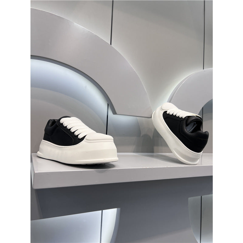 Men's Fashionable Trendy Round Head Simple Casual Shoes