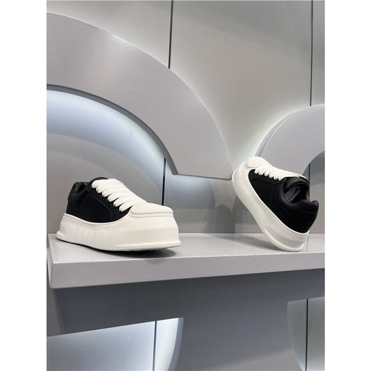 Men's Fashionable Trendy Round Head Simple Casual Shoes