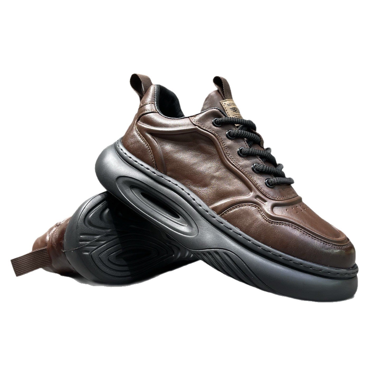 Men's Boys Thick-soled Dad Super Popular Fashion Top Layer Casual Shoes